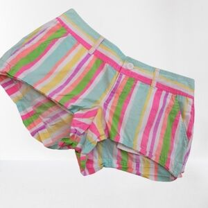 Lilly Pulitzer Callahan Bright Striped Shorts Size 0